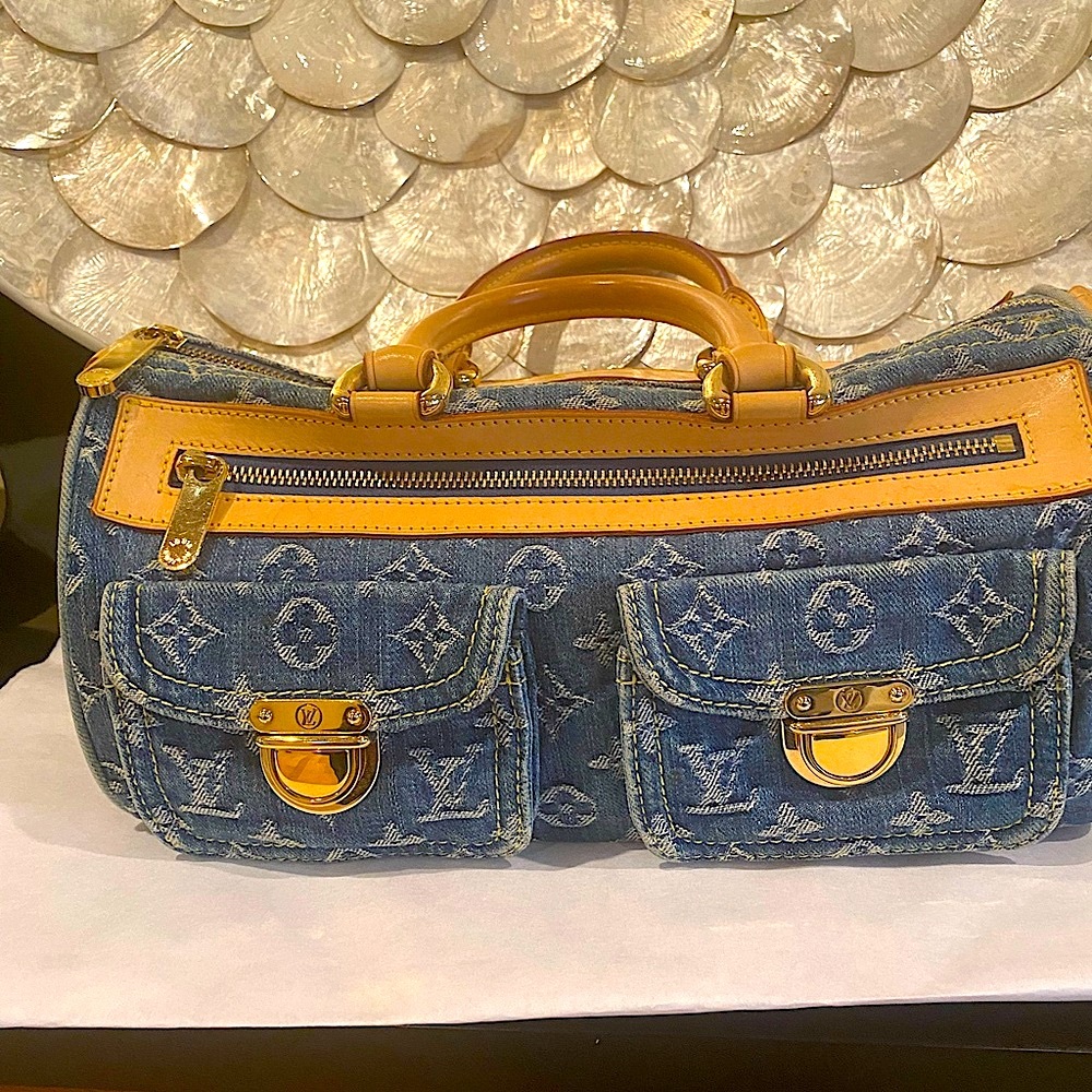 2005 Louis Vuitton Denim Neo Speedy Bag